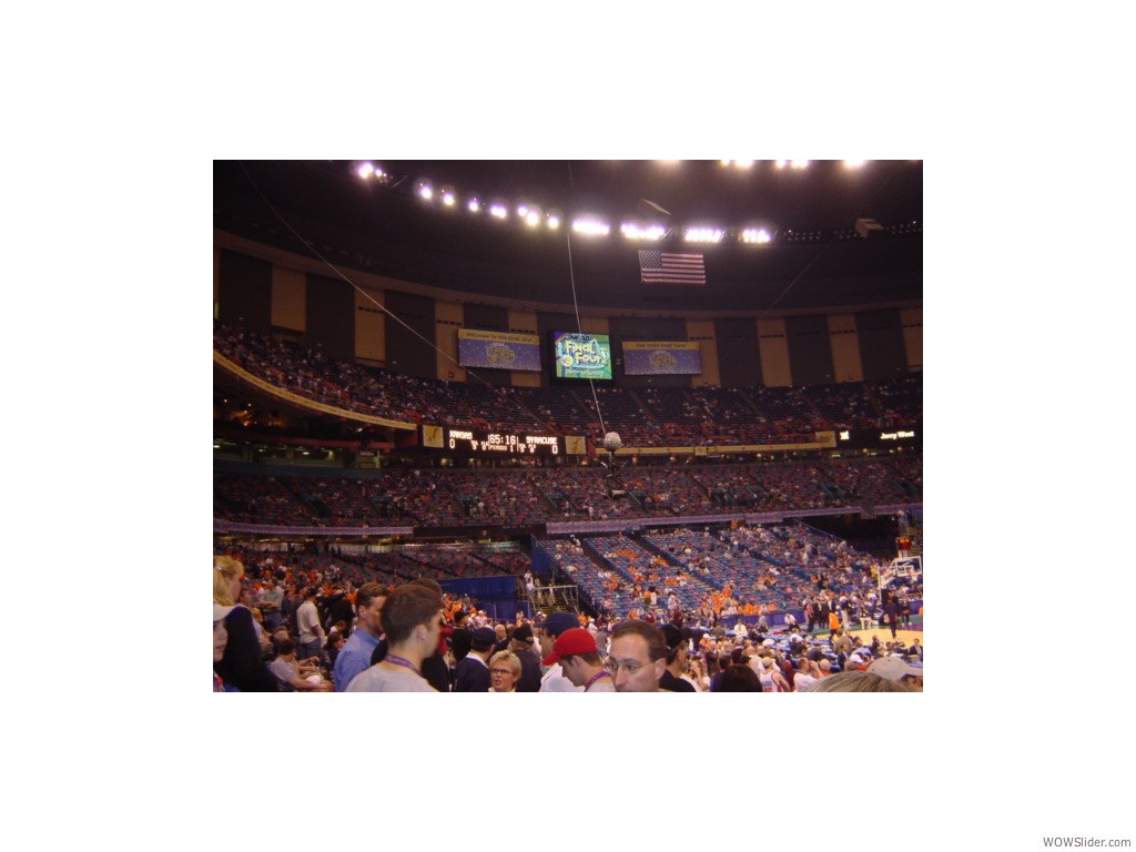 Inside Super Dome